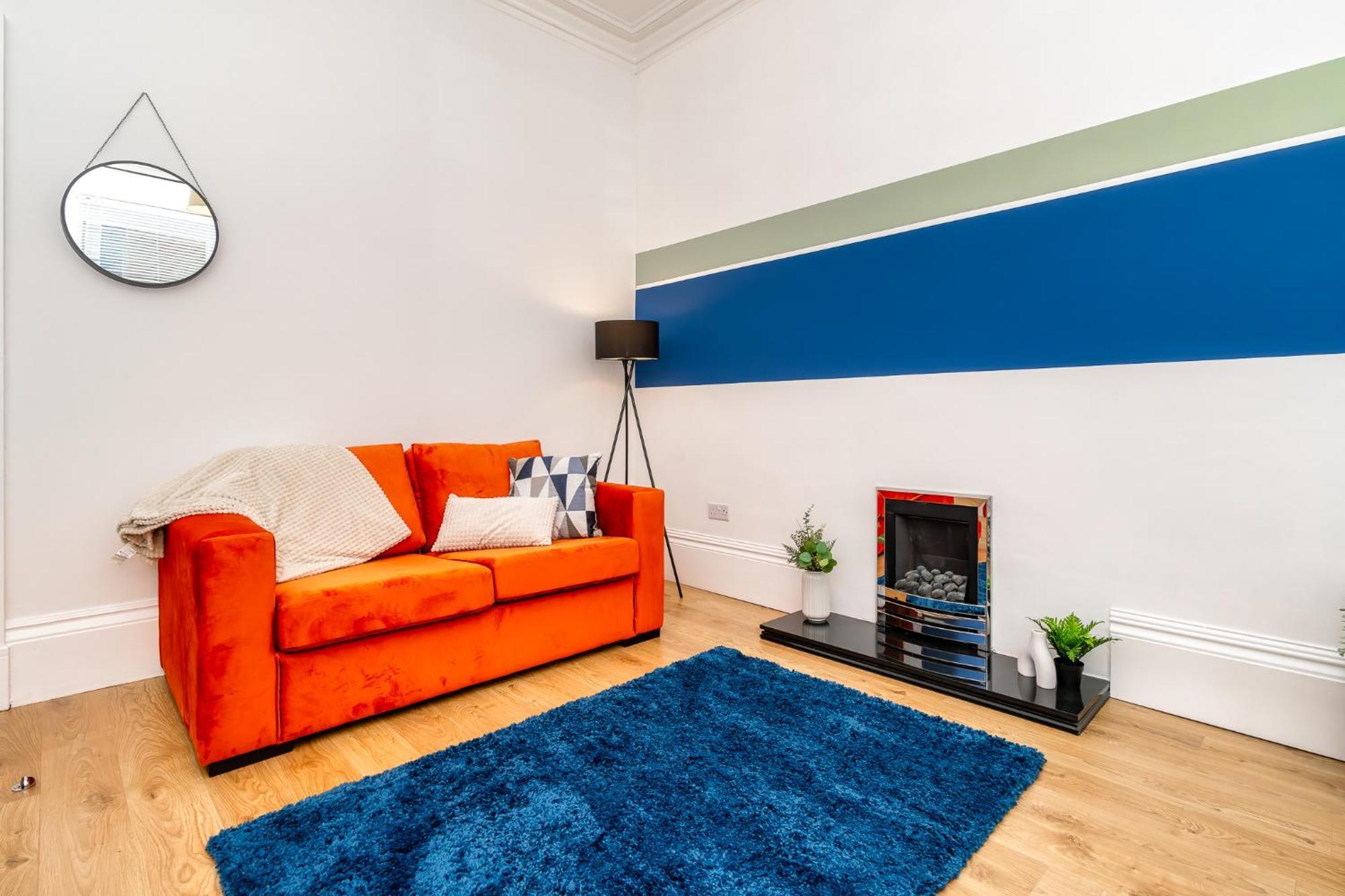 Cosy Retreat - Charming 2-Bed Apartment Greenock Exterior foto